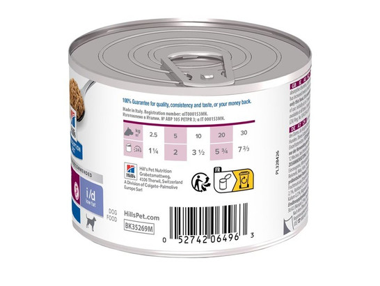 Hill's для собак Prescription Diet i/d Low Fat, 0.2кг, конс.