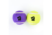 Игрушка Mr.Kranch д/с Теннисный мяч малый 5 см набор 2 шт. желтый/фиолетовый