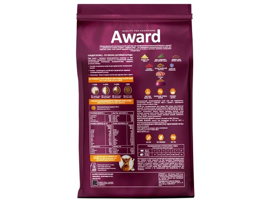 AWARD Urinary для кошек Уринари/профилактика МКБ, курица, клюква, цикорий и рыбий жир, 0.4кг