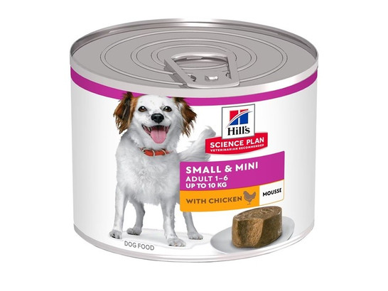Hill's для собак Science Plan Small & Miniature Adult, нежный мусс, 0.2кг, конс