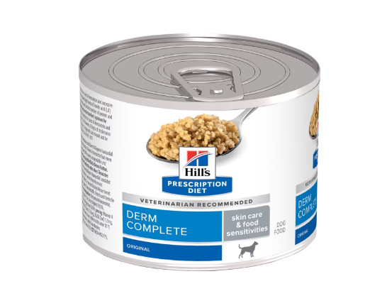 Hill’s для собак Prescription Diet Derm Complete, 0.2кг, конс.