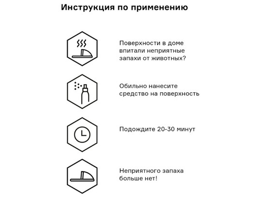 Спрей Helmetex Pets д/животных нейтрализатор запаха с ароматом лимона и лаванды 100 мл