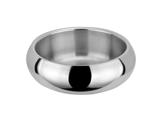 Миска Mr.Kranch Belly Bowl нержавеющая сталь, нескользящее основание, 0,85л