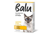 Лакомство мультивит. BALU для кошек, Здоровье кожи и шерсти, таурин и биотин, 100таб.