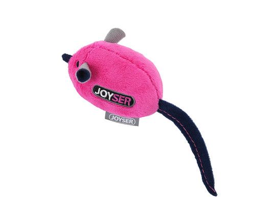 Игрушка д/к Триол JOYSER Cat Motion Мышка со звуком чипом, розовая, 16см