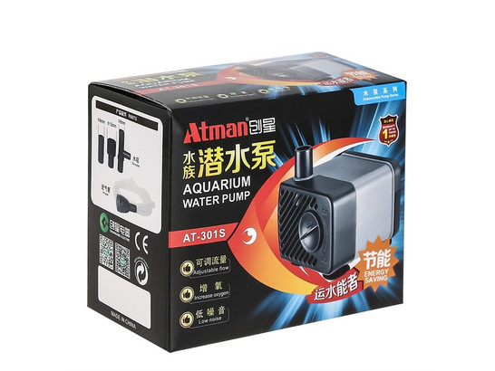 Помпа подъемная Atman AT-101S, 350 л/ч, 4W, подъем до 0,6 м