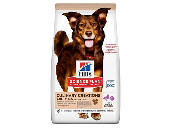 Hill's для собак Science Plan Culinary Creations Medium Adult, Утка-картофель, 12кг