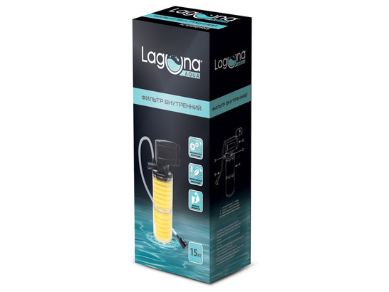Фильтр внутренний Laguna 15LMY 15Вт, 1000л/ч, 100*80*250мм