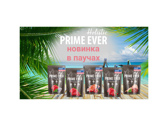 Prime Ever Holistic для кошек, 0,085кг пауч