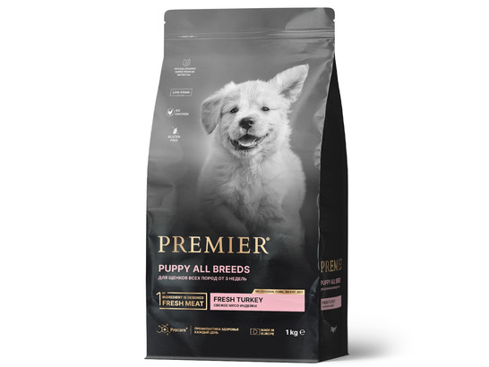 Premier Dog Turkey PUPPY (Свежее мясо индейки для щенков) 1.0кг