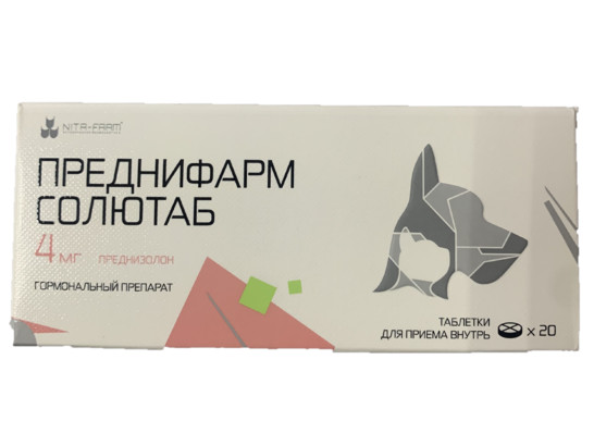 Преднифарм Солютаб 4мг 20таб, НИТА