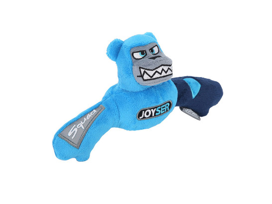 Игрушка д/с Триол JOYSER Squad mini Медведь J-Bear с пищалкой S/M голубой, 19 см