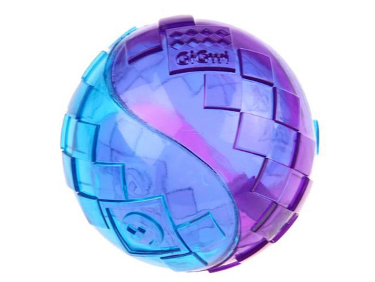 Игрушка д/с GiGwi BALL Два мяча с пищалкой, 6см