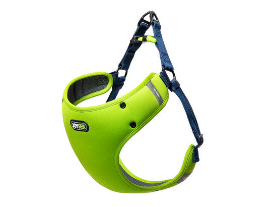 Шлейка мягкая д/с Триол JOYSER Walk Mood Harness XL, шея 71/грудь 77-97 см, зеленая