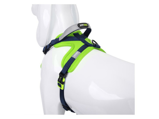 Шлейка д/с Триол JOYSER Walk Soft Harness XL, 2.5*шея 63-76/грудь 65-91см, зеленая