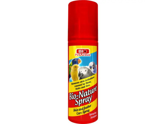 Спрей Bio Nature для ухода за кожей и перьями клеточных птиц и голубей, 100 мл