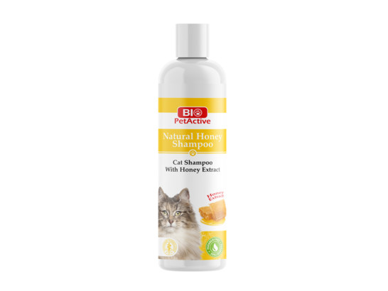 Шампунь Bio PetActive  для кошек с натуральным медом, 250 мл