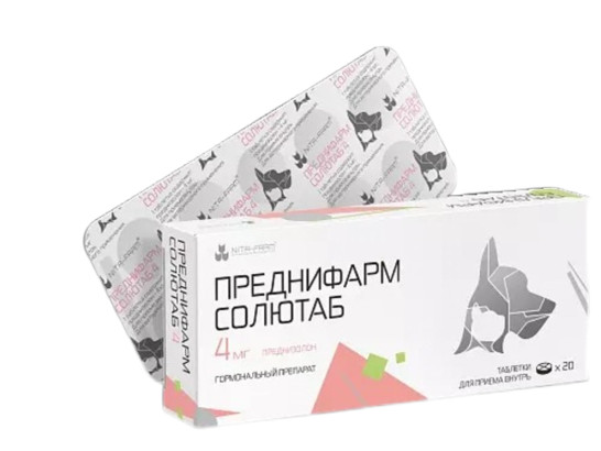 Преднифарм Солютабс 16мг 20таб, НИТА