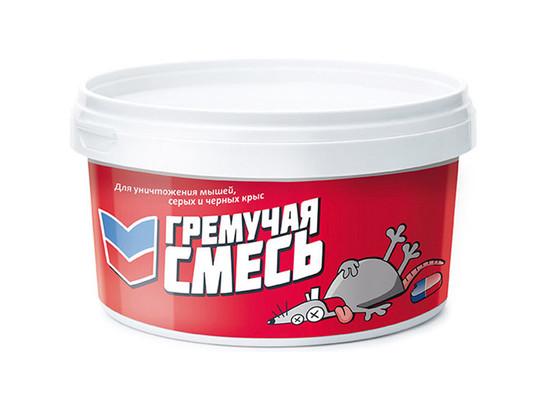 Гремучая смесь родентицидная приманка 500 г