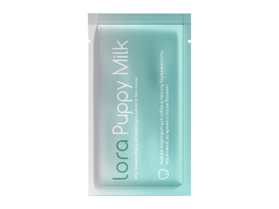 Сухое молоко для щенков Lora Pappy Milk 30 гр (1 пауч)
