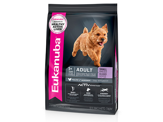 Eukanuba для собак Small Breed Adult, 15.0кг