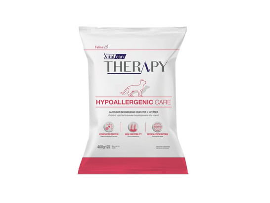 Vitalcan Therapy Feline Hypoallergenic Care для кошек всех возрастов, при аллергии, 0,4кг