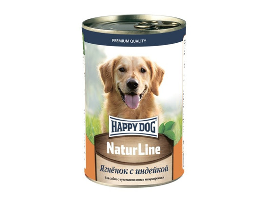 HAPPY DOG для собак , 410г, конс