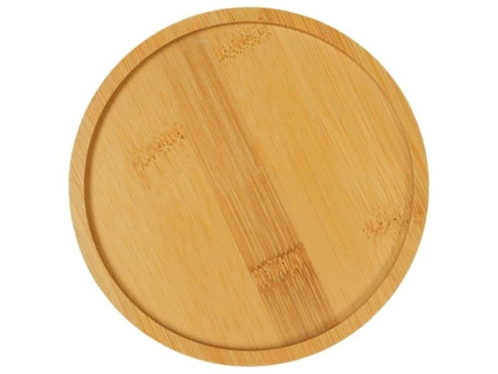 Миска Mr.Kranch Bamboo керамическая на бамбуковой подставке 0.53л