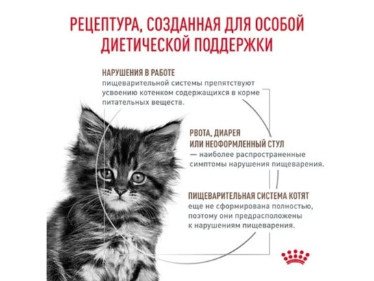 Royal Canin для котят Gastrointestinal Kitten, 0.4кг