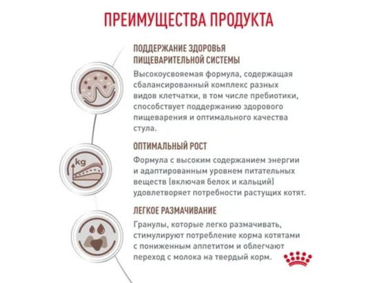 Royal Canin для котят Gastrointestinal Kitten, 0.4кг