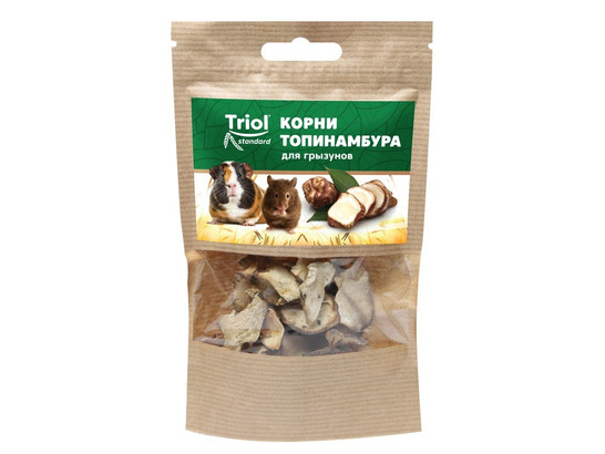 Лакомство д/грызунов Триол Standard корни топинамбура, 20г
