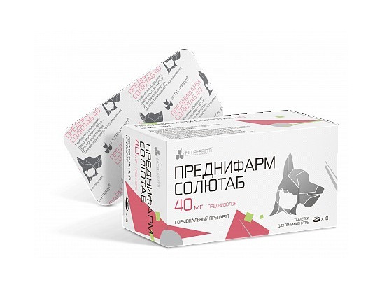 Преднифарм Солютабс 40мг 10таб, НИТА