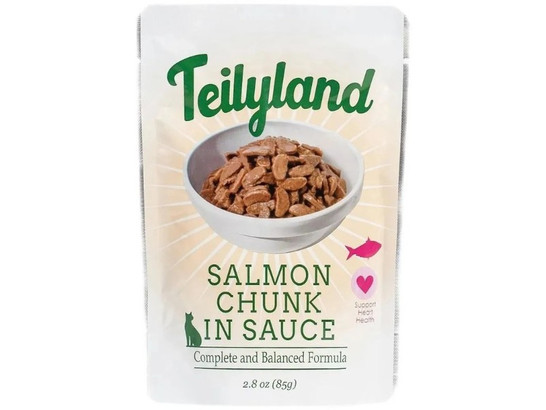 Teilyland для кошек нежные кусочки в соусе, 0.085кг, пауч