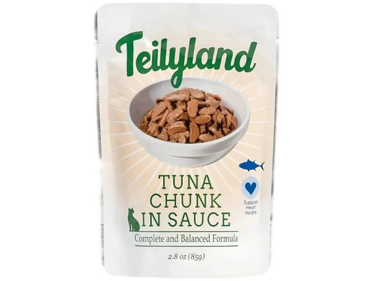 Teilyland для кошек нежные кусочки в соусе, 0.085кг, пауч