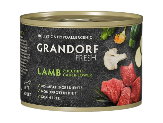 GRANDORF FRESH для собак Паштет, 0.2кг конс.