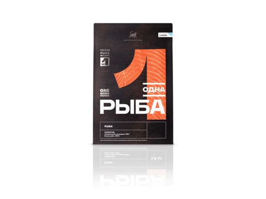 Одно Мясо для кошек, Рыба, 1.5кг 