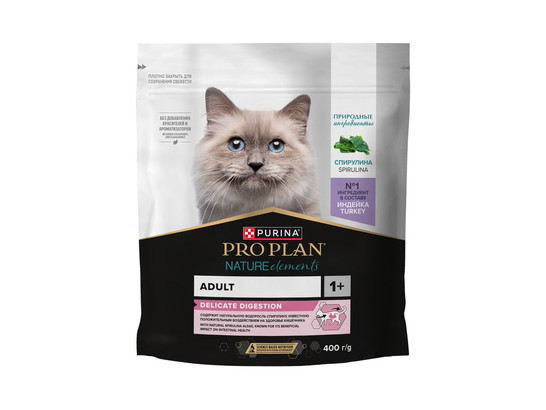 Pro Plan Nature Elements для кошек, 0.4кг