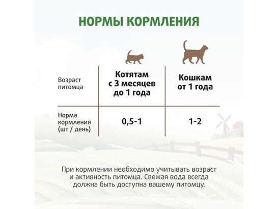 Лакомство Ферма кота Федора лакомые палочки для кошек и котят 3шт*5г 