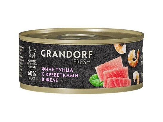 GRANDORF FRESH для кошек 0.07кг, конс.