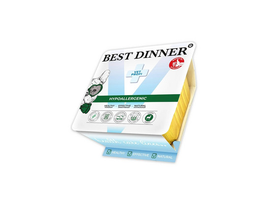 BEST DINNER для собак и щенков HYPOALLERGENIC, 0.1кг, паштет