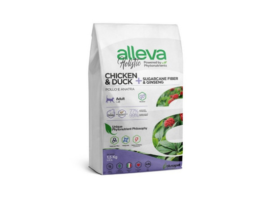 Alleva Holistic Cat Neutered Chicken & Duck 0.4кг