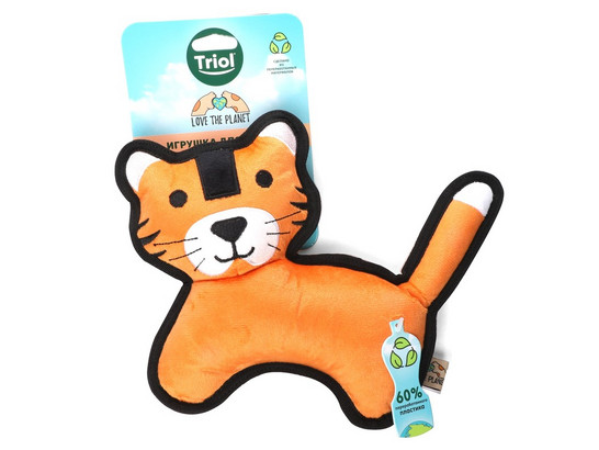 Игрушка д/собак Триол LOVE THE PLANET Амурский тигр, 25см